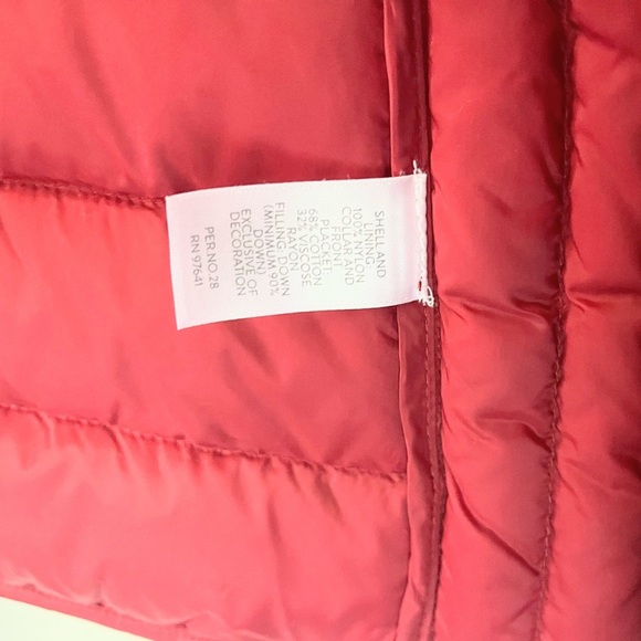 J. Jill Cranberry Red Down Vest - Picture 6 of 11